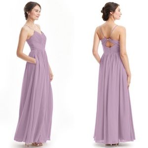 Azazie dress Cora Wisteria